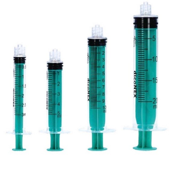 Siringhe senza ago attacco luer lock 