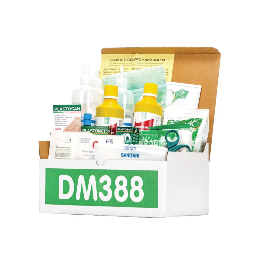Pacco reintegro per cassette pronto soccorso all. 1 