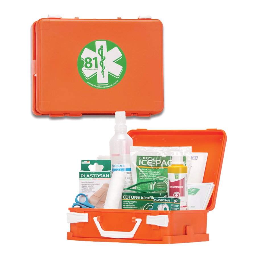 Valigetta pronto soccorso all. 2 – sotto 3 lavoratori