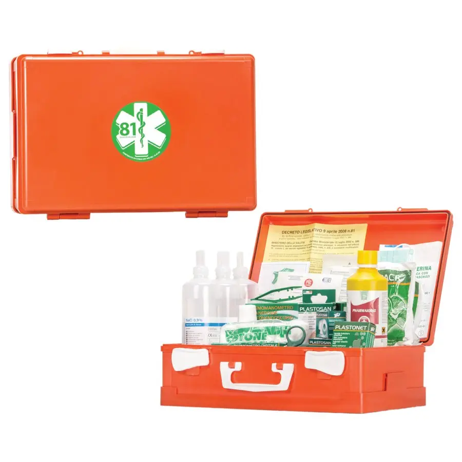 Valigetta pronto soccorso all. 1 – sopra 3 lavoratori